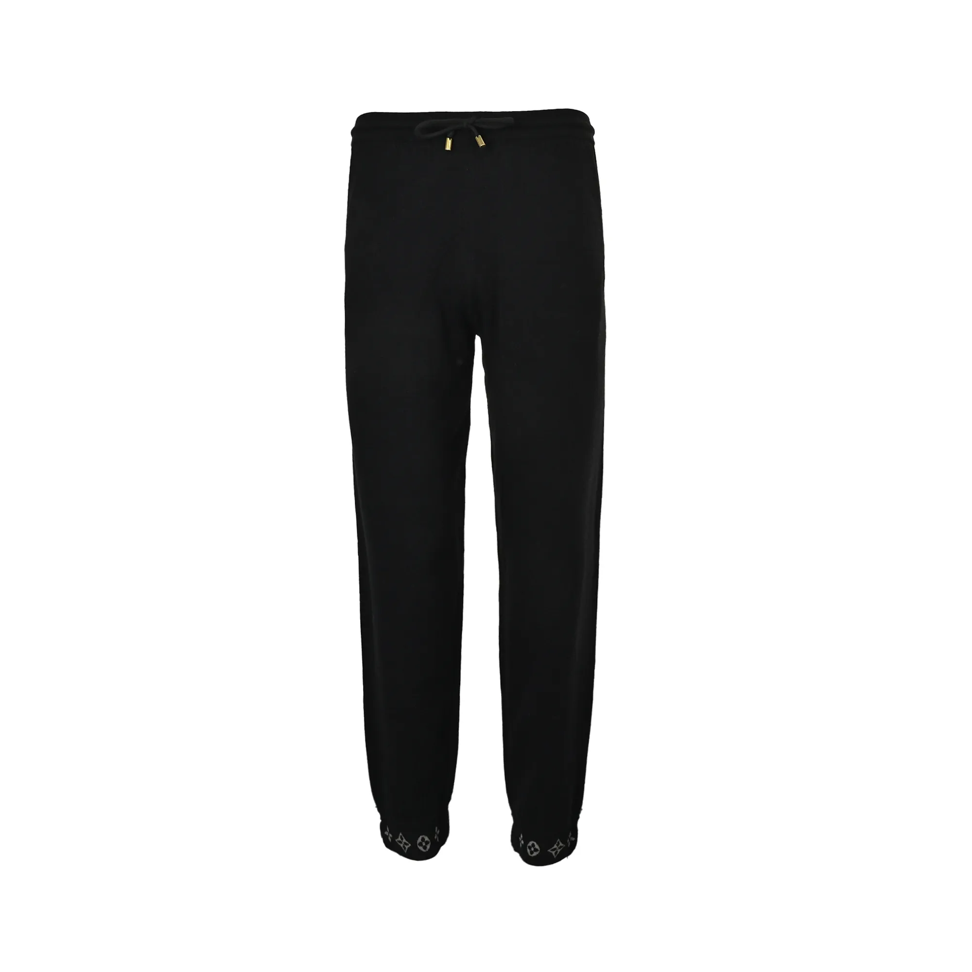 Louis Vuitton/Louis Vuitton jacquard threaded woolen legged trousers